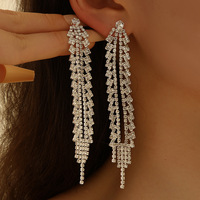 CJH-Boucles d'oreilles à pompon en diamant, concours de musculation, boucles d'oreilles haut de gamme, boucles d'oreilles et accessoires pour femmes