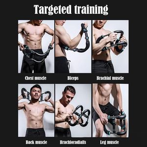 40-100lb có thể điều chỉnh điện Twister Bar ngực vai cánh tay Thiết bị tập luyện ngực huấn luyện viên cánh tay Exerciser saker Twister cánh tay huấn luyện viên - Product Image 3
