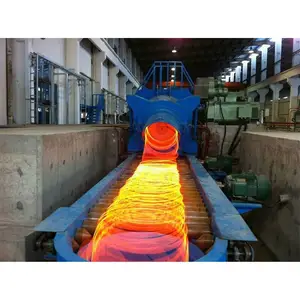 New Automatic continous steel bar iron wire rod steel rebar making machine production line hot rolling mill machinery