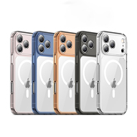 Étui magnétique transparent premium en TPU et PC, écologique, antichoc, pour iPhone 17 Pro Max 17 Air