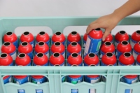 JOIN 40 Crates à bière empilables, fabricant de caisses en plastique pour bidons de butane et lait, vente en gros personnalisée