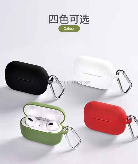 Hot new arrivals colorful case for airpods 3 rubber case wireless headset liquid silicone shockproof case for Airpods