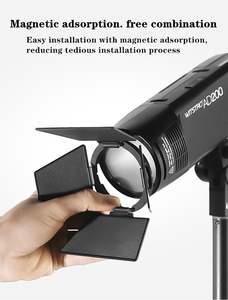 Kit de pièces détachées <span class=keywords><strong>Godox</strong></span> AK R1 pour flash <span class=keywords><strong>Godox</strong></span> AK-R1H200R AD200 pour flash <span class=keywords><strong>Godox</strong></span> <span class=keywords><strong>V1</strong></span> à tête ronde, accessoire de remplacement pour la photographie - Product Image 5