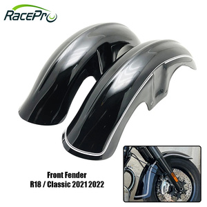 Guardabarros delantero para motocicleta RACERPO, <span class=keywords><strong>cubierta</strong></span> contra salpicaduras de rueda para BMW <span class=keywords><strong>R18</strong></span> Classic 2021-2023 - Product Image 1