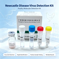 VIUICK Kit de Prueba de PCR en Tiempo Real para el Diagnóstico de la Enfermedad de Newcastle en Aves de Corral, con Cepas Mesogénicas y Virulentas, Fabricante de Kits de QPCR para NDV