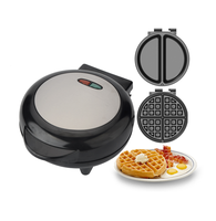 Anbolife OEM ODM Factory Direct Gaufrier 750W avec plaques antiadhésives et pieds antidérapants pour omelettes