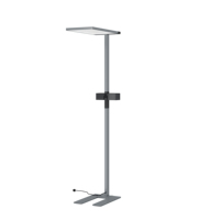 Lampe de bureau à affichage numérique intelligent avec induction micro-ondes et écran LCD, pour salon, lampe sur pied moderne E296 LED