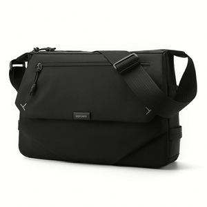 Bolsa de Mensajero de Nailon de Moda para Hombre, Gran Capacidad, Ligera, Impermeable, para Uso Diario y Negocios, Bolsa Cruzada - Product Image 1