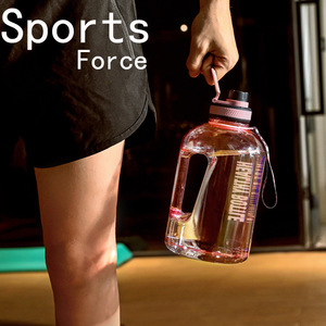 Sports Fitness Water Bottle 2200ml Large Capacity Portable For Men Summer Use - Product Image 5