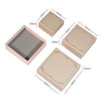 Boîte cadeau Shengcan pour bijoux avec estampage à chaud pour collier, bague, boucles d'oreilles, boîte en papier
