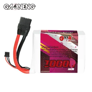 GNB GAONENG 10000mAh 10AH 2S 7.4V 200C XT90 RC LiPo הסוללה RC רכב גרור מירוץ גרור חבילה חבילה רכה גבוהה כוח מהירות מהירה