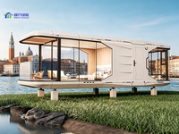 Maison-capsule spatiale de 20 pieds, maison dans les arbres, fenêtres panoramiques du sol au plafond, toutes saisons