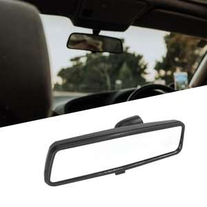 Espejo interior para coche Volkswagen Bora Jetta Passat Polo, pieza de repuesto de cristal, negro, gris, beige WN006 - Product Image 4