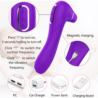 LOVE Sexspielzeug 2-in-1 Vibrator 10-Gang Weiblicher Klitoris-Stimulator 6 Intensitäten G-Punkt 8 Starke Modi Wasserdicht Medizinisches Silikon