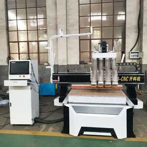 เครื่องกัดแบบตั้งโต๊ะใช้ไม้2000X3000,เครื่องกัดสำหรับงานไม้เครื่องตัดไม้ด้วยเราเตอร์ CNC นิวเมติก