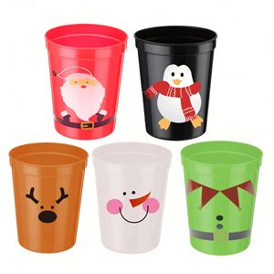 High Quality Custom Logo Eco-Friendly Recyclable Portable <b>Plastic</b> Stadium Mood Color Cups for Promotional <b>Drinkware</b> Advertising - Product Image 1
