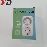 24 Saatlik Zamanlayıcı Soketi Mekanik Program Zamanlayıcı Anahtar Soketi 250V 1W Koruyucu Enerji Tasarrufu HG01M