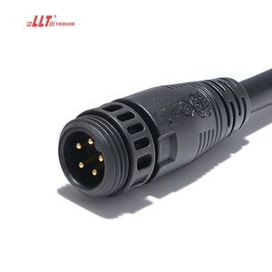 5pin M19 IP68 không thấm nước trong nhà ngoài trời dây điện 2 3 4 5 10 24 <span class=keywords><strong>pin</strong></span> dẫn cáp kết nối - Product Image 4