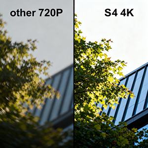 Proyector de Video Inteligente 4K WiFi 6 OEM S4 DLP para Exteriores, Recargable, con Batería, 1080P, con Altavoces Integrados, para Cine en Casa <span class=keywords><strong>y</strong></span> Juegos - Product Image 6