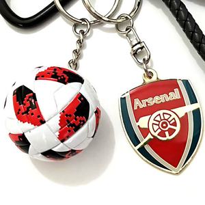 Porte-clés de Football de <span class=keywords><strong>Paris</strong></span> Rome, Promotion personnalisée, pendentif de Fan, écharpe 3d, porte-clés en métal - Product Image 4