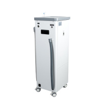 Sistema de Succión Dental Portátil Doble con Drenaje Automático, Filtro de Separación de Agua y Aire, Sistema de Vacío Dental Móvil para Clínicas Dentales