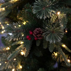 Sapin de Noël en PE 3D pré-éclairé, forme pin, vente chaude, idéal pour la décoration intérieure - Product Image 3