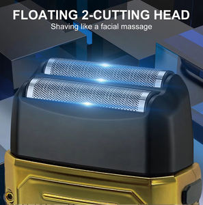 Rasoir électrique rechargeable imperméable pour hommes et <span class=keywords><strong>kit</strong></span> de rasoir pour tête chauve 4 <span class=keywords><strong>en</strong></span> 1, rasoir rotatif pour femmes - Product Image 2