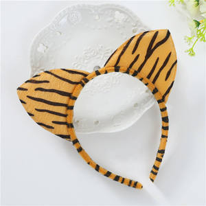 Diadema <span class=keywords><strong>de</strong></span> Orejas <span class=keywords><strong>de</strong></span> Gato <span class=keywords><strong>de</strong></span> Peluche con Estampado <span class=keywords><strong>de</strong></span> Leopardo para Fiestas y Eventos - Product Image 6