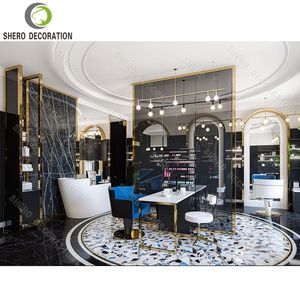 Mobilier professionnel pour salon de coiffure, miroir sur mesure pour salon de coiffure, mobilier pour salon de manucure, pour la décoration intérieure de salon - Product Image 2