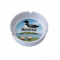 Cendrier en céramique personnalisé, souvenir touristique de Montréal, Canada, vente en gros