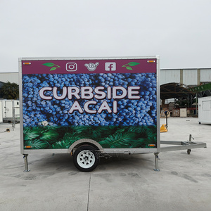 Trailer DOT Certified Stainless Steel Multifunctional Custom Built for Bespoke Stone Oven Burger Pizza Fast Street Food Truck - Product Image 6
