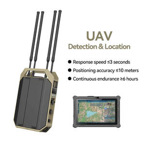 Detector UAV de 10km, 70M-6,2 GHz, seguimiento de posición de frecuencia completa, pantalla de rutas de vuelo, señal de vídeo FPV, sistema de seguridad Anti UAV - Product Image 5