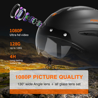 Caméra d'action sportive HD1080P étanche pour casque, WIFI, V8S, vidéo intelligente pour la conduite avec grand angle de 130°