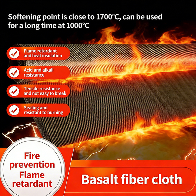 Find Similar Icon Basalt Fiber Fabric Cloth 450gsm Biaxial Weave Water & Heat Resistant Basalt Fiber