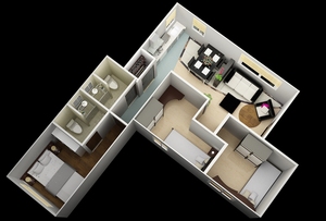 WC Monoblocco in Ceramica Shiyi a Pavimento con Doppio Scarico, Sedile a Chiusura Morbida, Design Moderno, Garanzia 1 Anno, per Case Container e Hotel - Product Image 4