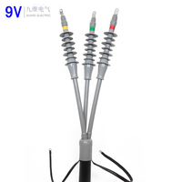 Kits de Terminación de Cables de Silicona de Baja Tensión de Alta Calidad, 3kV, 3 Núcleos, Termocontraíbles en Frío, Certificados IEC60502, 70-150mm2