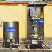 Machine de Remplissage et de Scellage Entièrement Automatique pour Sachets, Bouteilles de Lait, Eau Potable et Liquides