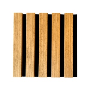 Panneau mural à lattes Panneaux muraux en bambou Panneaux muraux en <span class=keywords><strong>bois</strong></span> - Product Image 3