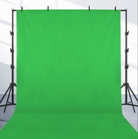 Kit de fond Photo en mousseline de coton professionnel couleur verte Studio photographie écran toile de fond tissu
