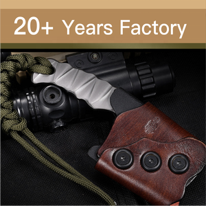 आउटडोर शिविर जीवित रहने और फल काटने के लिए सभी में एक पोर्टेबल स्टेनलेस स्टील चाकू - Product Image 3