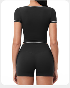 Conjunto Deportivo <span class=keywords><strong>de</strong></span> Yoga Personalizado por Sublimación para Mujer, Traje Deportivo para Gimnasio, Fabricante <span class=keywords><strong>de</strong></span> Ropa Deportiva, Conjunto <span class=keywords><strong>de</strong></span> Yoga para Mujer - Product Image 3