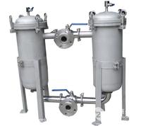 Boîtier de filtre à sac simple en acier inoxydable 304 de qualité sanitaire électro-polie 5 µm pour la filtration des produits chimiques de processus