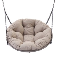 Chaise Claire Papasan 2026 la plus vendue – Cadre en fibre tressée, coussin doux lavable pour une relaxation optimale, idéale pour les coins lecture et les espaces de détente – Durable