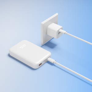 DR03XPM Batterie externe magnétique sans fil certifiée 3C 10000mAh 20000mAh avec charge rapide double 15W 22.5W et personnalisation OEM - Product Image 2
