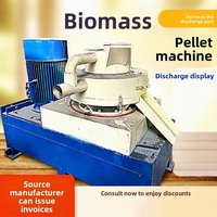 Machine à granulés de bois haute productivité, moteur de type anneau de 35 kW avec roulement pour la production de granulés de biomasse (sciure, paille, herbe)