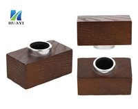 ATTAR cristal perfume aceites Luna tapa mármol perfume botellas tapa bambú tapa madera tapa