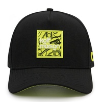 HS41 Gorra de Béisbol Personalizada al por Mayor de 5 Paneles, de Alta Calidad, con Orificios Cortados con Láser, Logotipo de Goma PVC de Alto Rendimiento