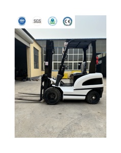 Soporte 1,5 T Accionamiento hidráulico Auto Eléctrico Autocarga Carretilla elevadora Apilador de paletas para planta de fabricación Carretilla elevadora de pie - Product Image 5