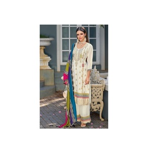 Salwar Kameez robe de femme pakistanaise Salwar Kameez de qualité export avec broderie pour soirée - Product Image 1