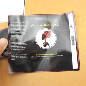 Nuovo stile all'ingrosso felice anno di natale Logo personalizzato PVC Freezer porta etichette di stampa personalizzate Die taglio <span class=keywords><strong>adesivi</strong></span> - Product Image 5